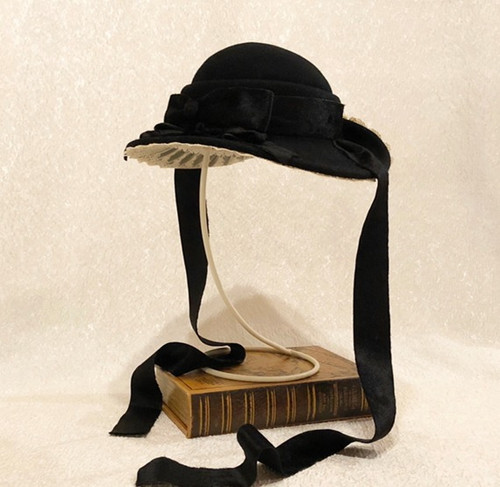 シュエットプーペクラスィックのドレスハット ブルーフォンセ