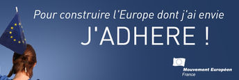 Adhérez au Mouvement Européen !
