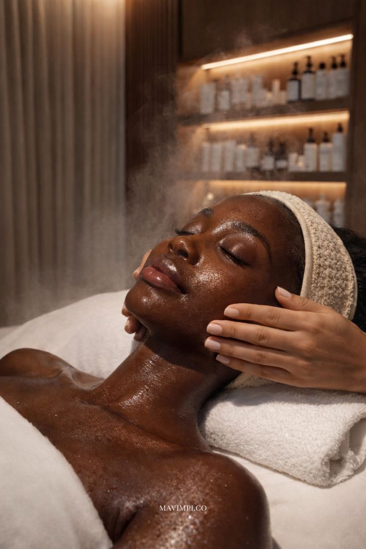 Black Girl Luxury Self Care _ Soft Life Spa Aesthetic _ Becoming Her Era.jpeg