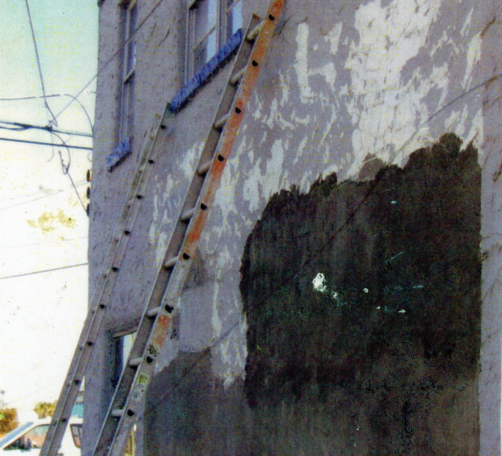Original Unpainted Wall