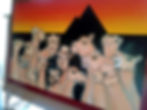 Camel Airbrush Painting Before 3