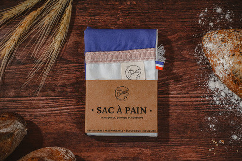 Le véritable Sac à Pain de nos grands parents bicolore by l'Effet Clochette | L'Effet Clochette