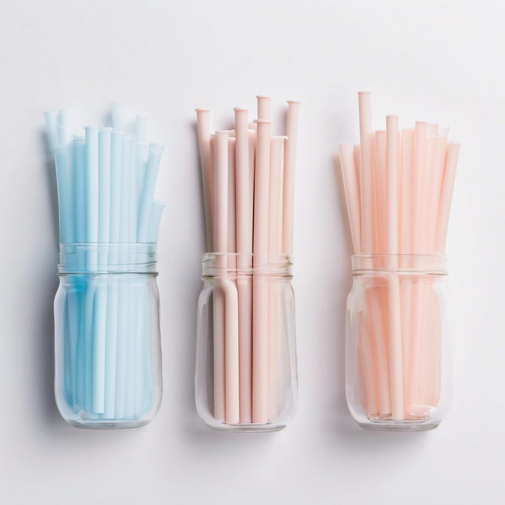 Reusable Silicone Straws