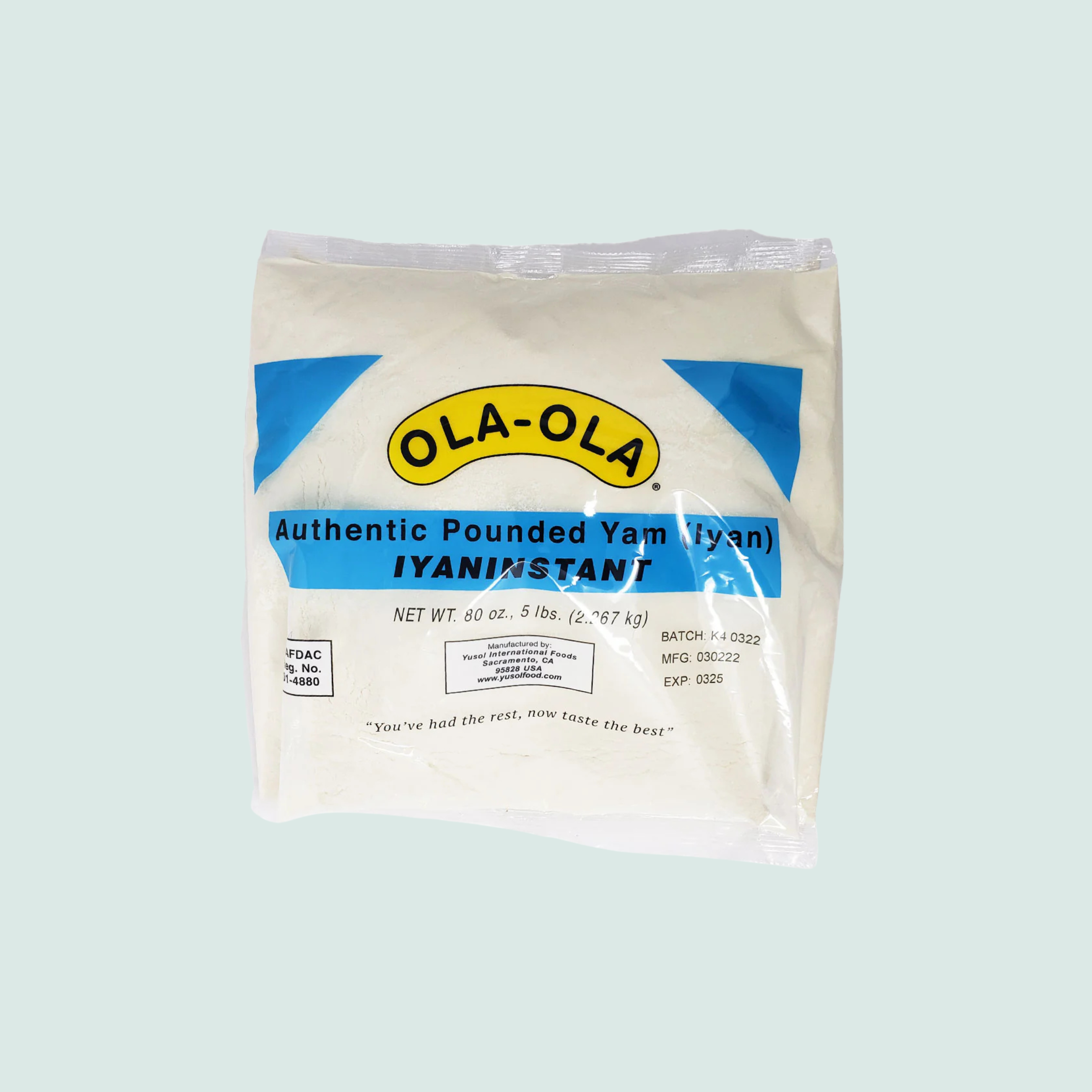 Ola Ola Poundo Yam - 5lbs, 10lbs, 18.5lbs