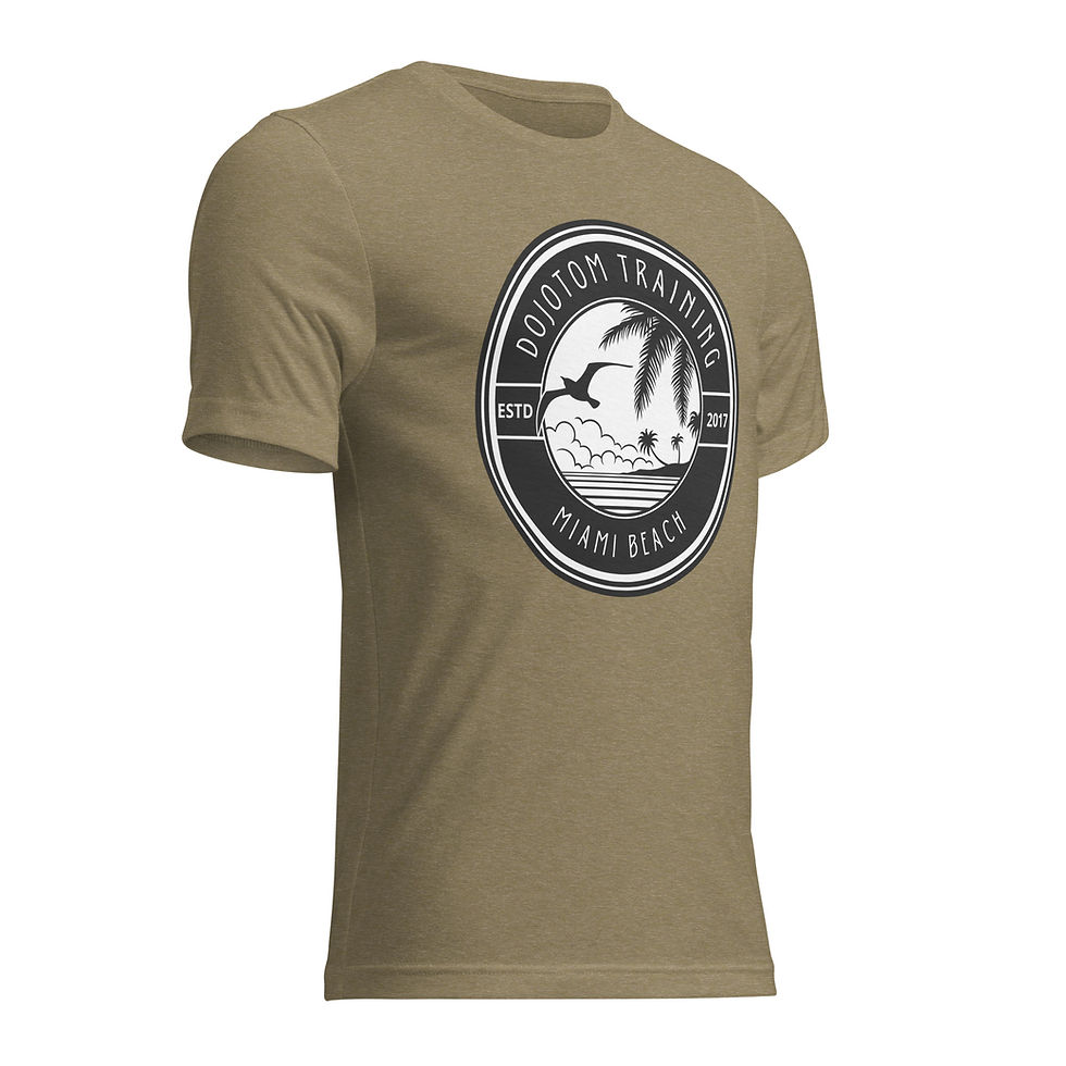 Thumbnail: Dojo Miami-Beach Scenery Short sleeve t-shirt