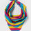 Thumbnail: RAINBOW Striped Pattern Bandana
