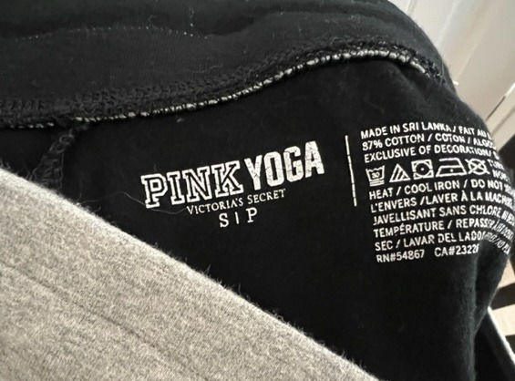 Thumbnail: PINK Victoria's Secret JOGGER STYLE LEGGINGS