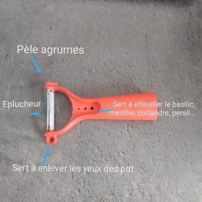 5 en 1, plus qu'un économe