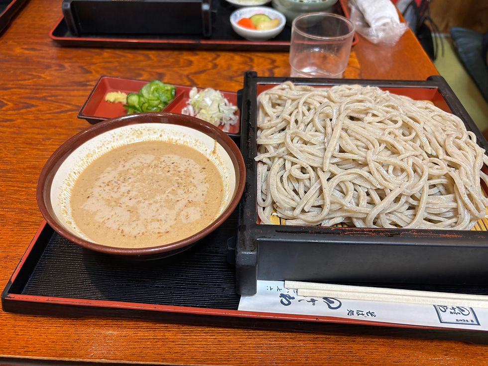 「のざわ」のお蕎麦。こちらも美味しそう!