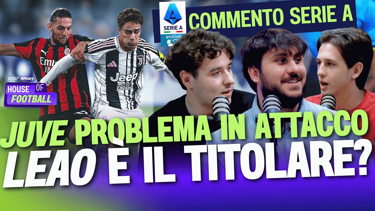 La JUVE e i problemi in attacco, il tema LEÃO | Inter gioca meglio di tutti in #SerieA?