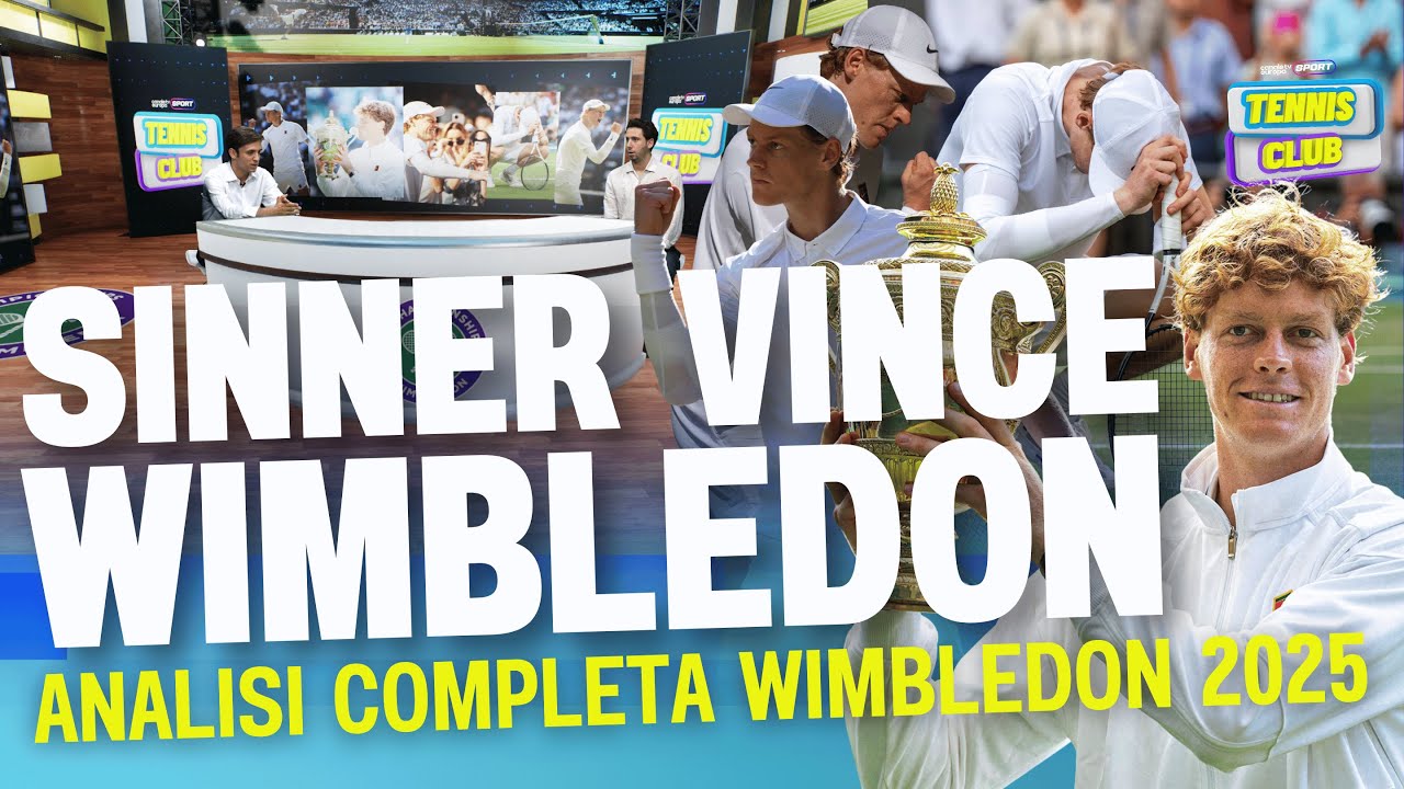 Sinner è il re di Wimbledon, Alcaraz sconfitto |  Tennis Club