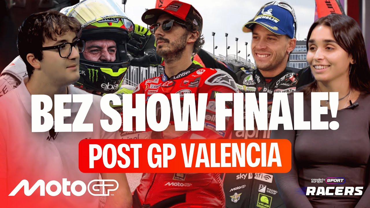 BEZZECCHI SHOW FINALE a Valencia! Aprilia Doppietta e BAGNAIA KO Subito