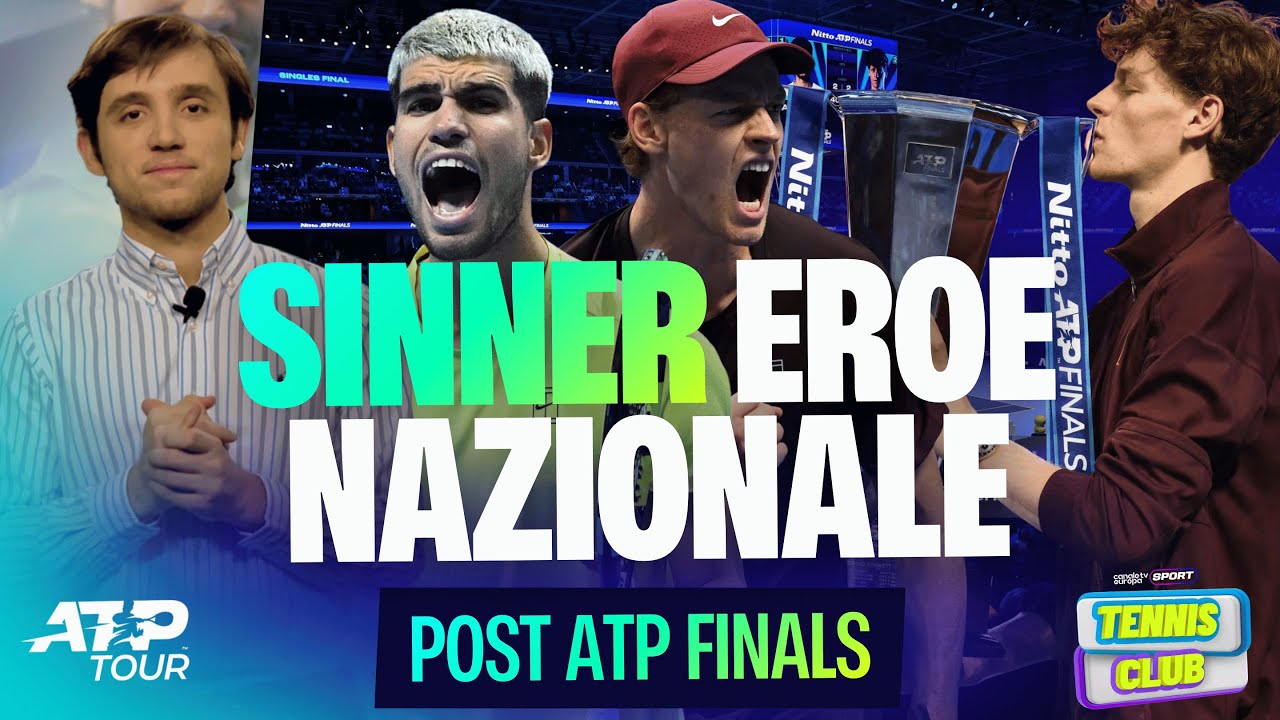LA LEGGENDA CONTINUA: Sinner Vince le ATP Finals e SCONFIGGE Alcaraz
