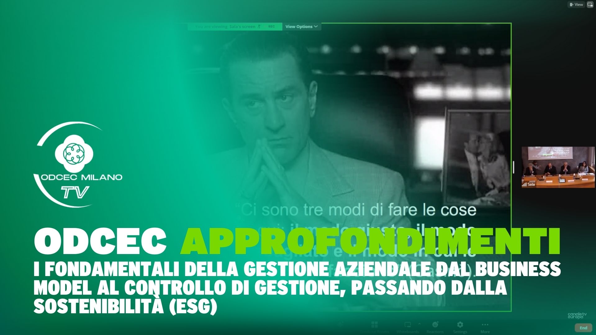 I FONDAMENTALI DELLA GESTIONE AZIENDALE prima parte