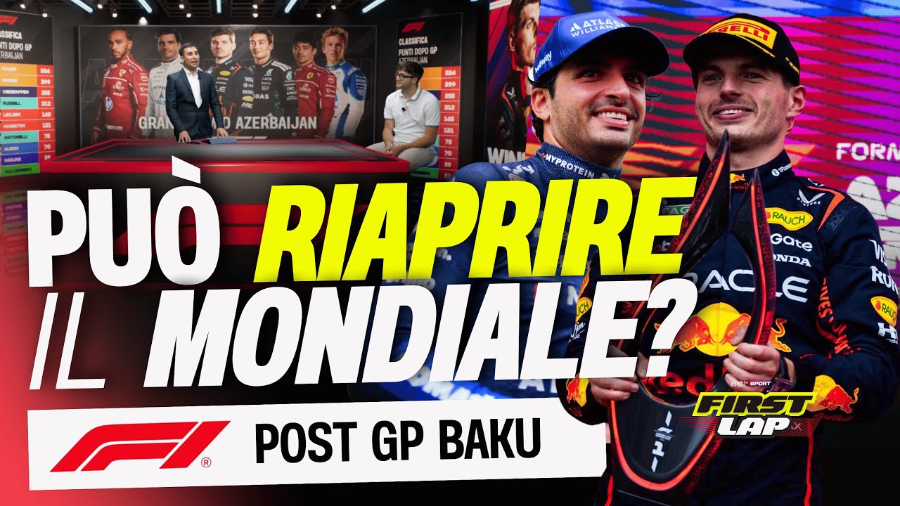 Verstappen stravince a Baku e RIAPRE il Mondiale? Ferrari ANONIMA | FirstLap Post #F1 GP Baku