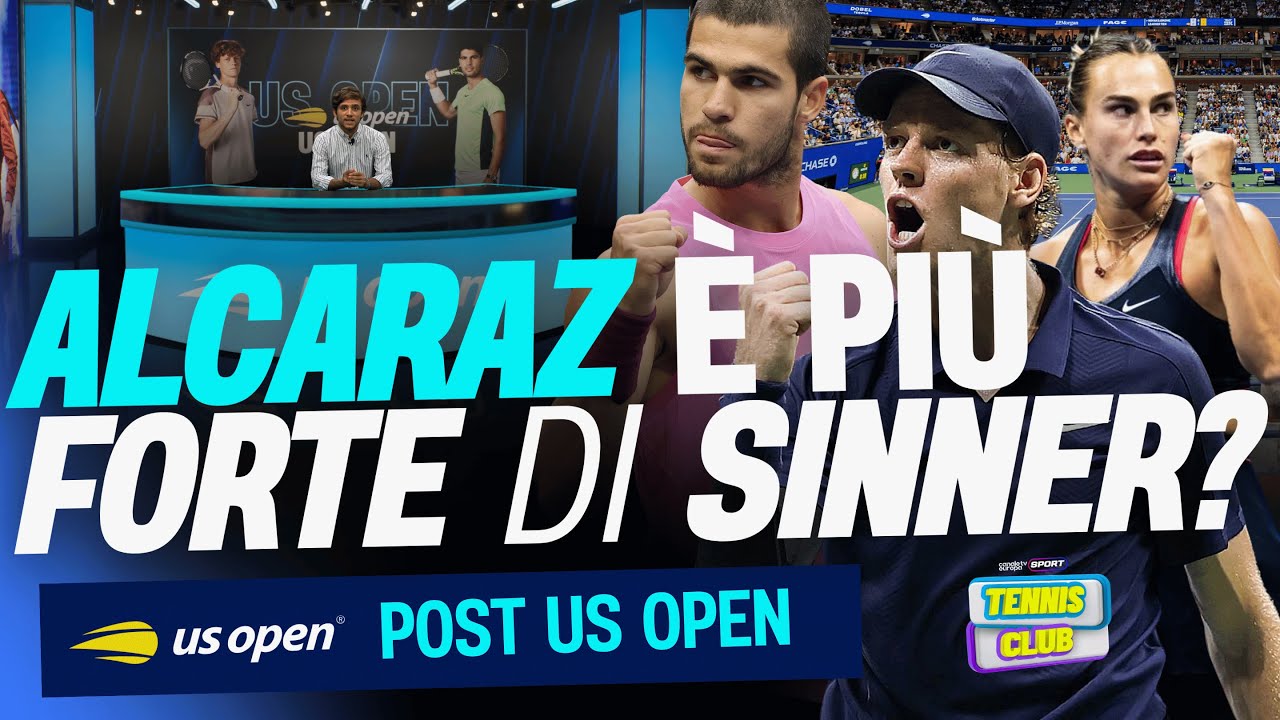 Us Open 2025 | La Rivincita di Alcaraz: È Più Forte di Sinner? | Tennis Club