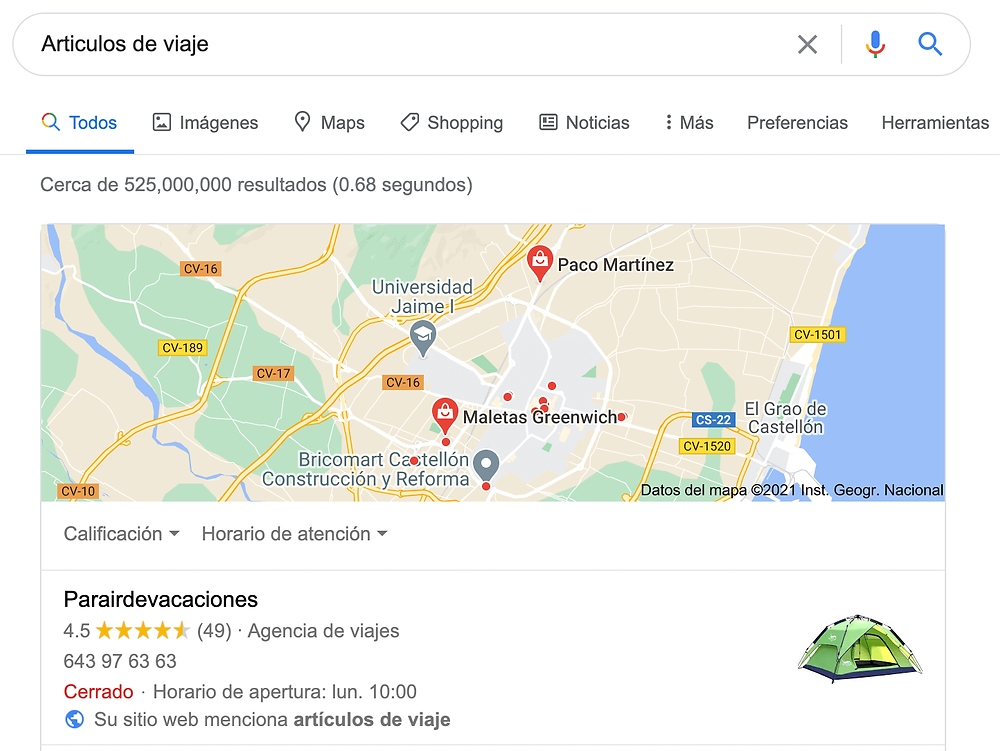 Parairdevacaciones_Listing_On_Google_My_Business_Articulos_de_viaje