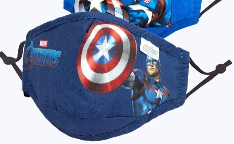 Miniatura: Mascarillas de niños superherores lavables reutilizables infantiles Parairdevacaciones