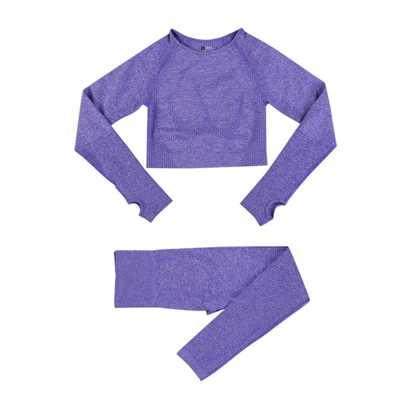 Miniatura: Conjunto de leggins deportivos sin costuras | PARAIRDEVACACIONES.COM