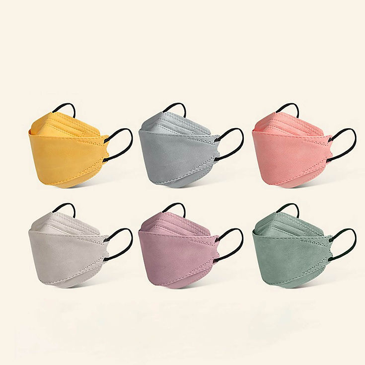 Mascarillas FFP2 en forma de pez colores solidos Parairdevacaciones1.jpeg