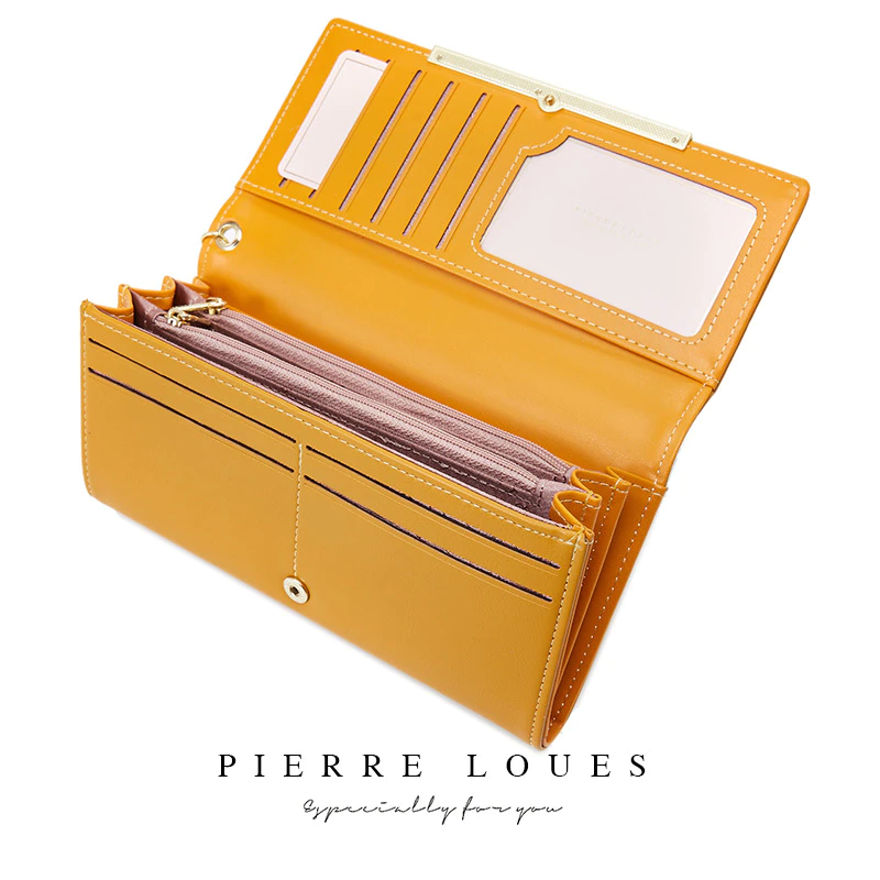 Miniatura: Cartera de lujo de cuero para mujer