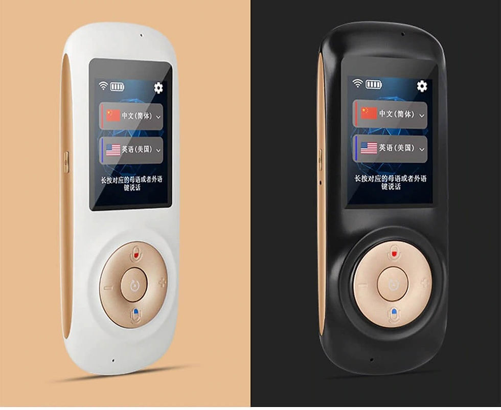 Miniatura: Traductor de idiomas instantaneo voz para viajes internacionales en tiempo real