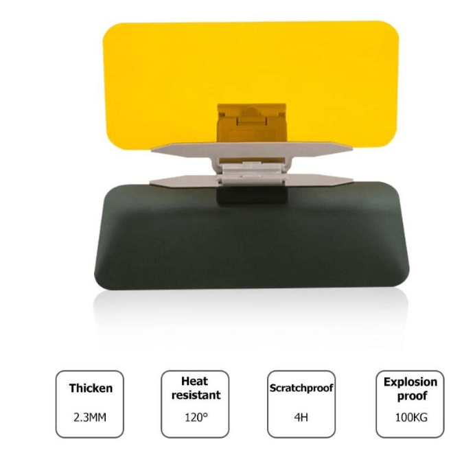 Thumbnail: Visor gafas de sol antideslumbrante para viajar en coche