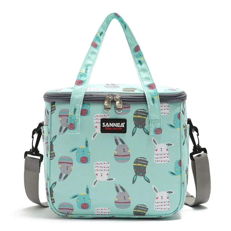 Thumbnail: Lonchera  térmica   para  comida  o Bolsa de comida térmica de moda para mujeres