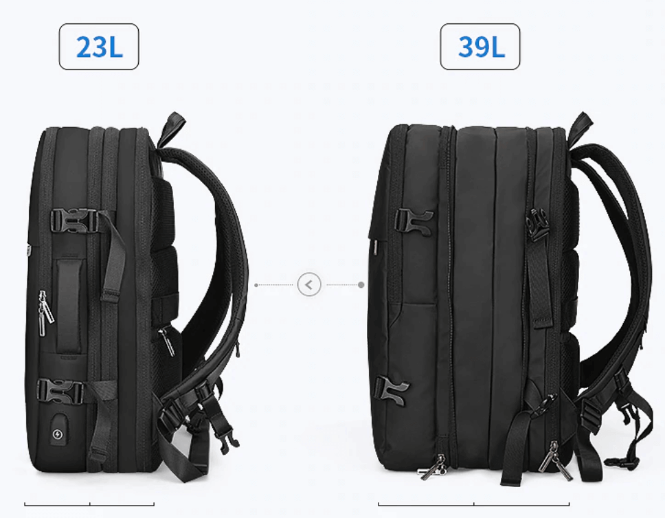 Mochila de viaje antirrobo usb para portátil parairdevacaciones.com