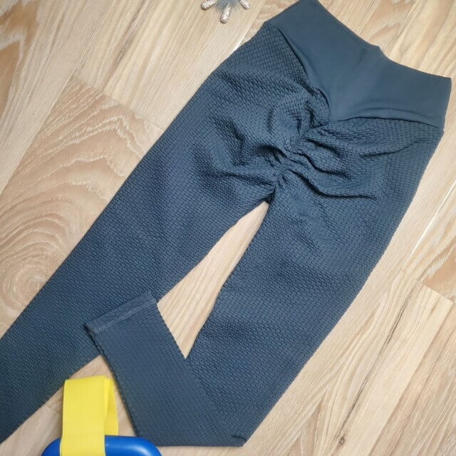 Miniature : Leggings anticeluliticos levanta nalgas, leggings push up sin costuras verde