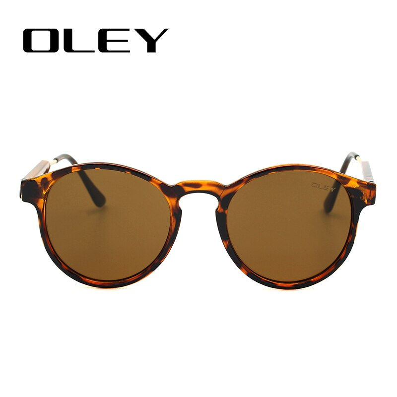 Miniatura: Gafas de sol redondas mujeres Vintage negro círculo gafas Anti UVA  | EBEPEX Express