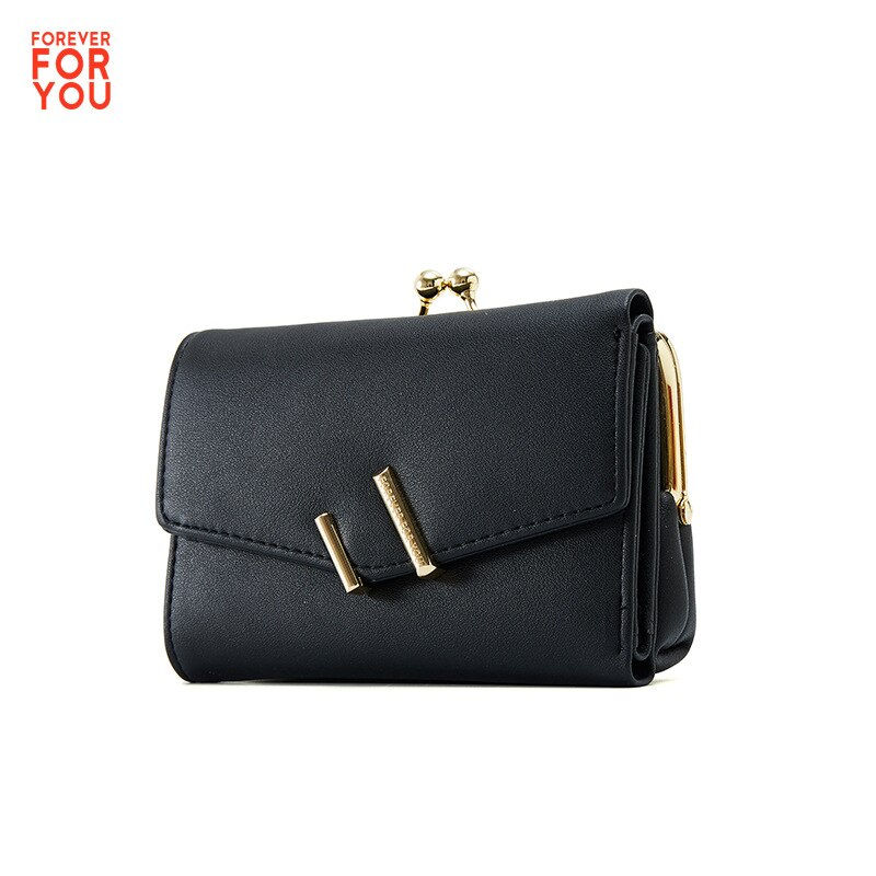 Miniatura: Cartera pequeña triple de cuero suave | EBEPEX Express