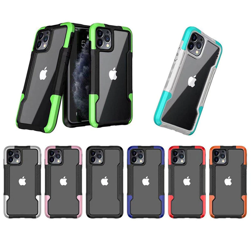 Miniature : Funda de teléfono transparente a prueba de golpes para iPhone