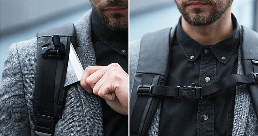 Mochila de viaje antirrobo usb para portátil parairdevacaciones.com