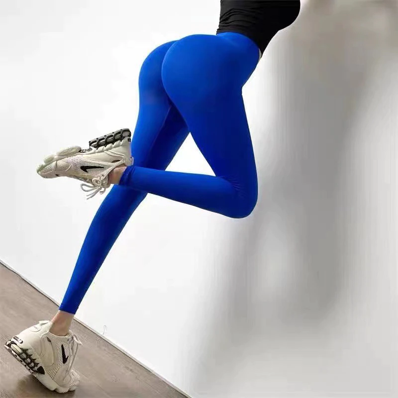 Miniaturbild: Mallas sin costuras de cintura alta para mujer | PARAIRDEVACACIONES.COM