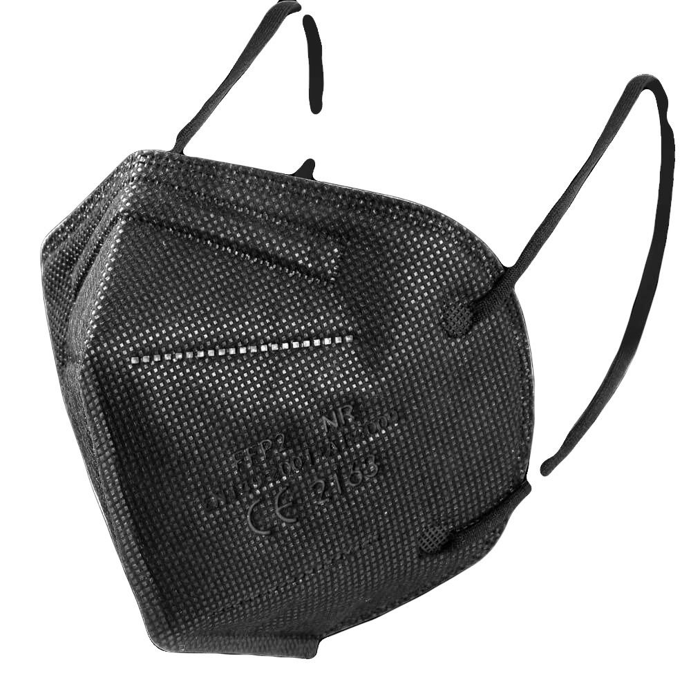 Mascarillas FFP2 Negras 50 Unidades Homologadas CE Entrega 24h