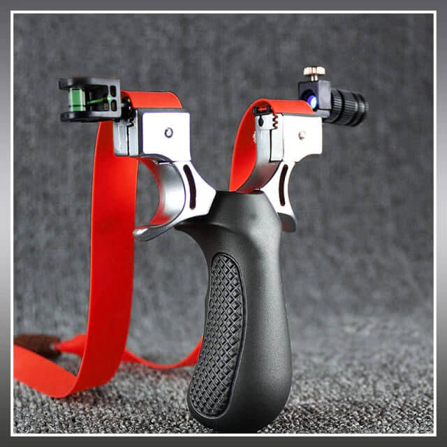 Miniature : Tirachinas láser viaje de resina profesional para exteriores, catapulta de tiro