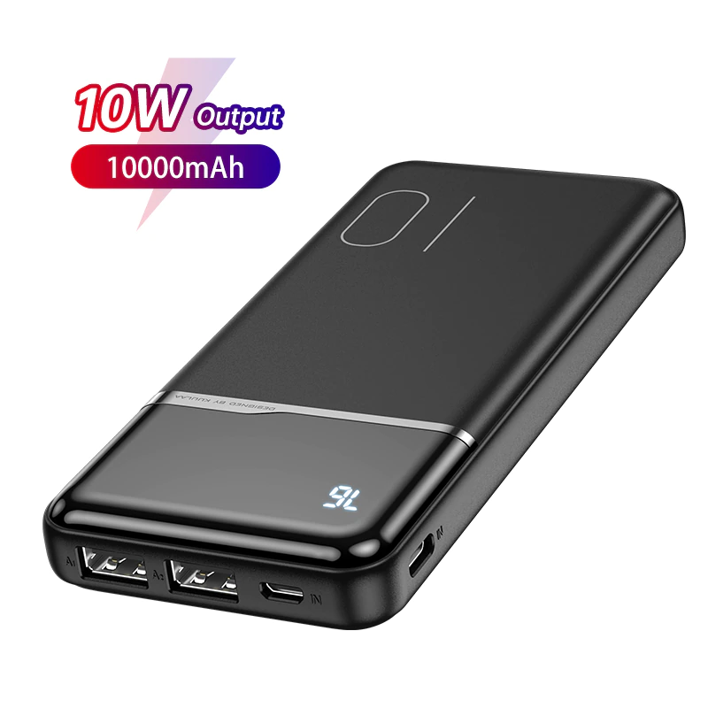 Miniatura: PowerBank de carga portátil 10000 mAh USB y Cargador externo para móviles | EBEPEX Express
