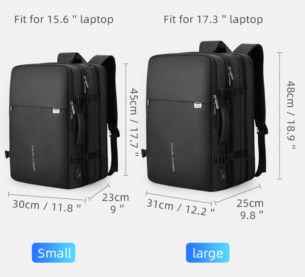 Mochila de viaje antirrobo usb para portátil parairdevacaciones.com