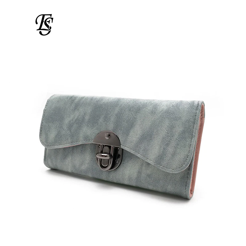 Miniatura: Carteras de moda de cuero pulido opaco