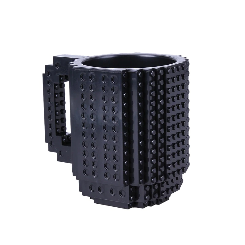 Miniature : Taza de bloques de construcción lego, taza de rompecabezas de bloques lego