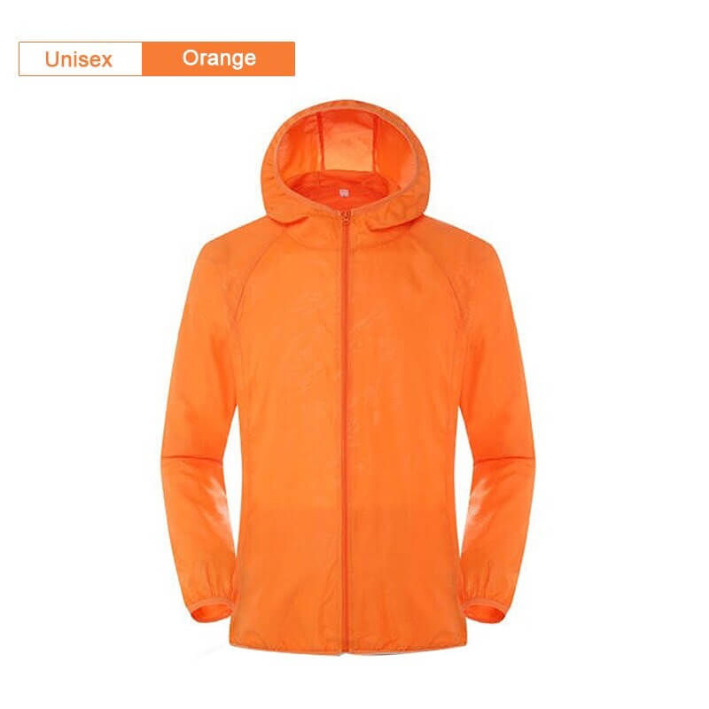 Thumbnail: Parairdevacaciones_Chaquetas de viaje unisex impermeables secado rápido para mochileros senderismo