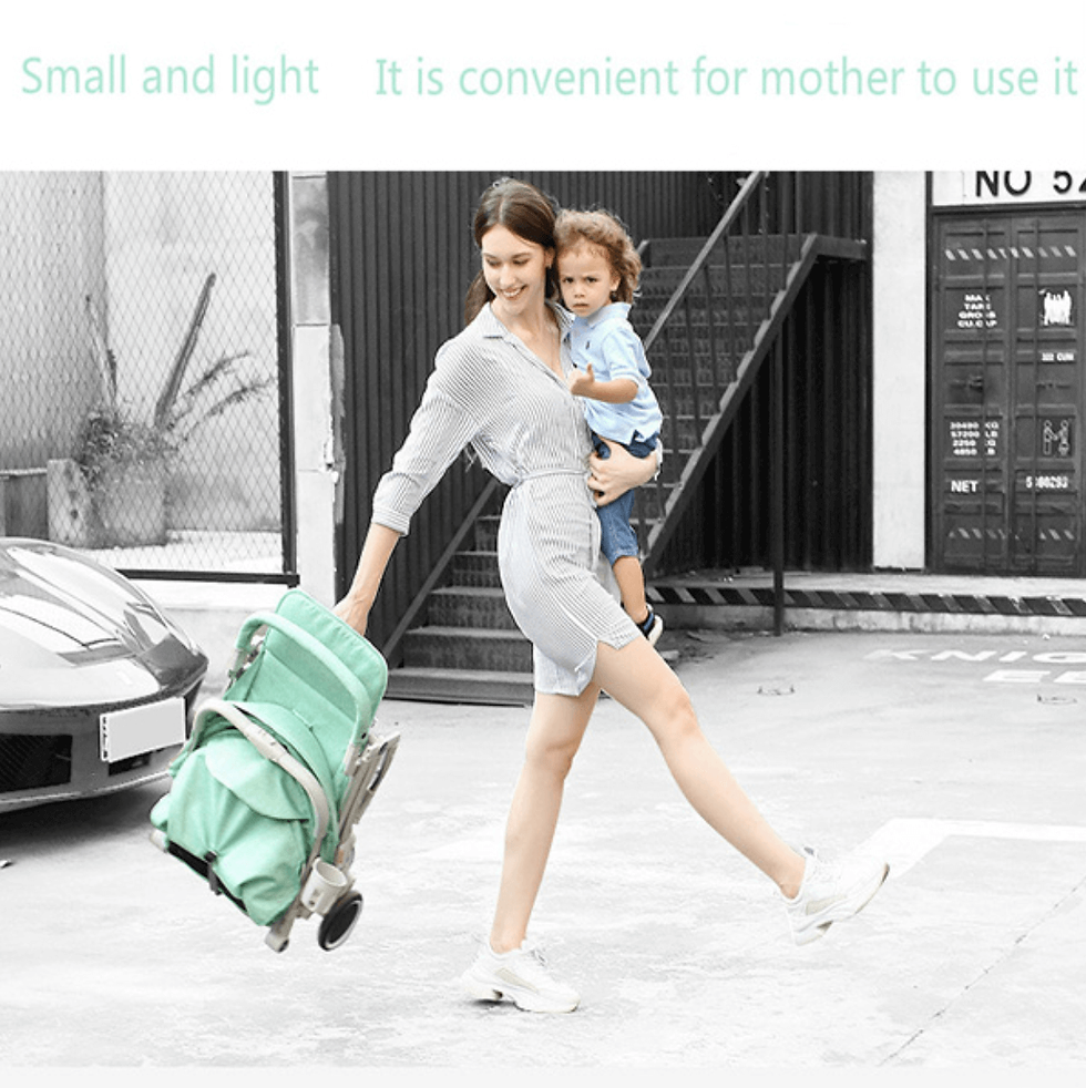 Miniatura: Coche Para Bebe Plegable Para Ir De Viaje Parairdevacaciones