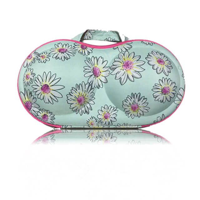 Miniatura: Estuche de sujetador para viajar, bolso organizador de sujetadores para viaje