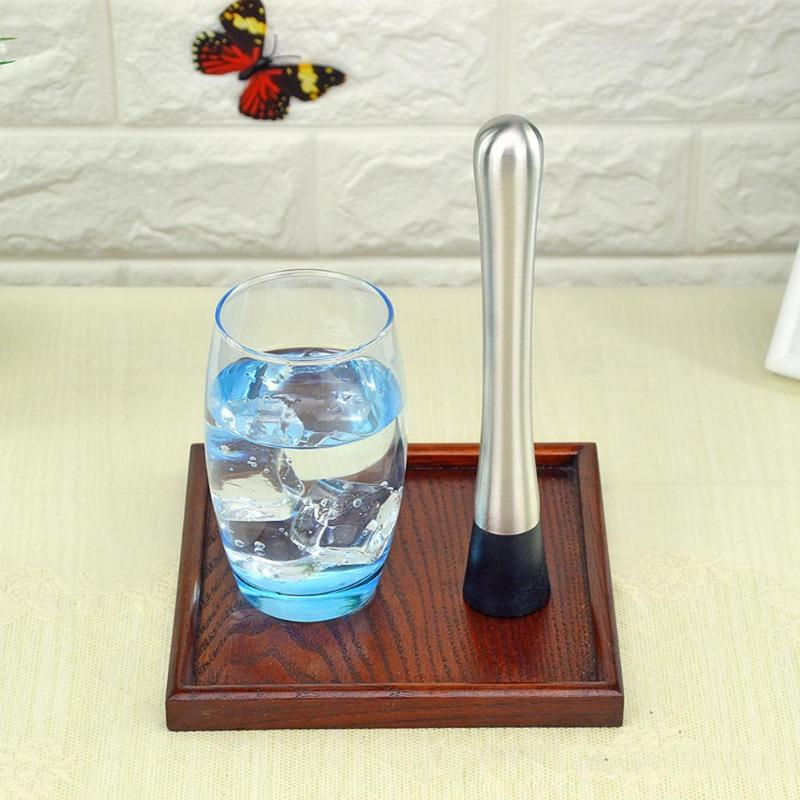 Miniature : Varilla mezcladora de vino de acero inoxidable, agitador de cóctel triturador