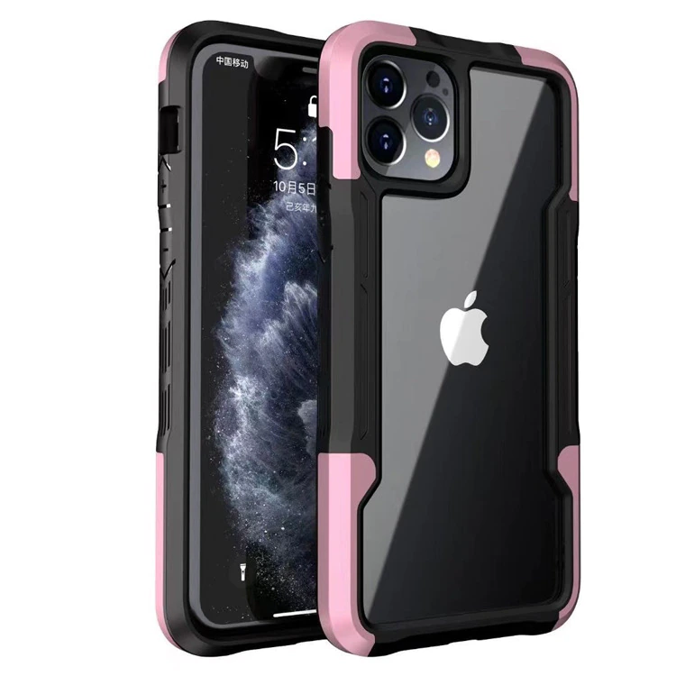 Miniature : Funda de teléfono transparente a prueba de golpes para iPhone
