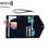 Miniature : Billetera con bloqueo Rfid multiusos para pasaporte viaje para mujer, funda para pasaporte, billetera de viaje PARAIRDEVACA