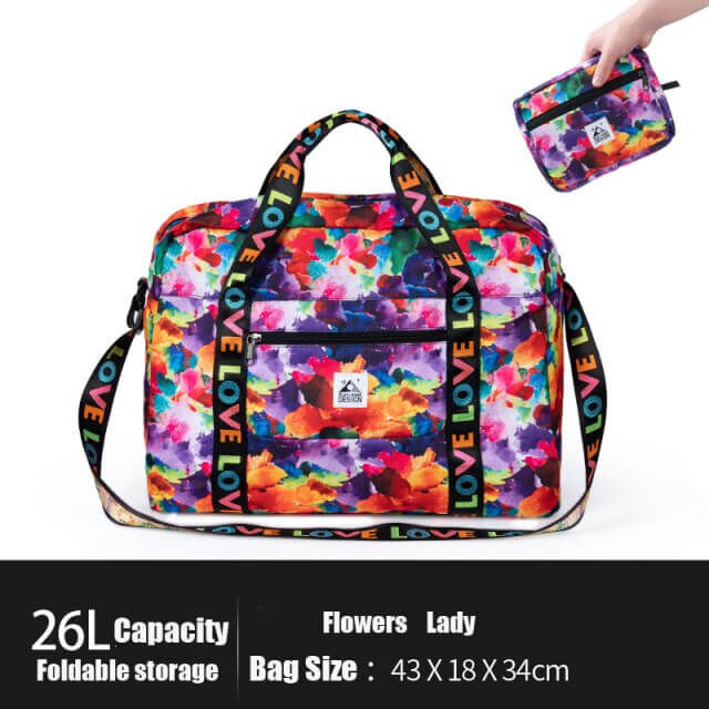 Thumbnail: Mochila Plegable ligera de 20L, bolsa repelente al agua, bolsa deportiva para ciclismo, Camping, escalada, viajes, escuela