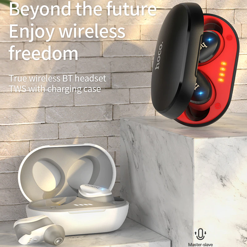 Thumbnail: Auriculares inalámbricos inteligentes TWS deportivos estéreo con graves | PARAIRDEVACACIONES.COM