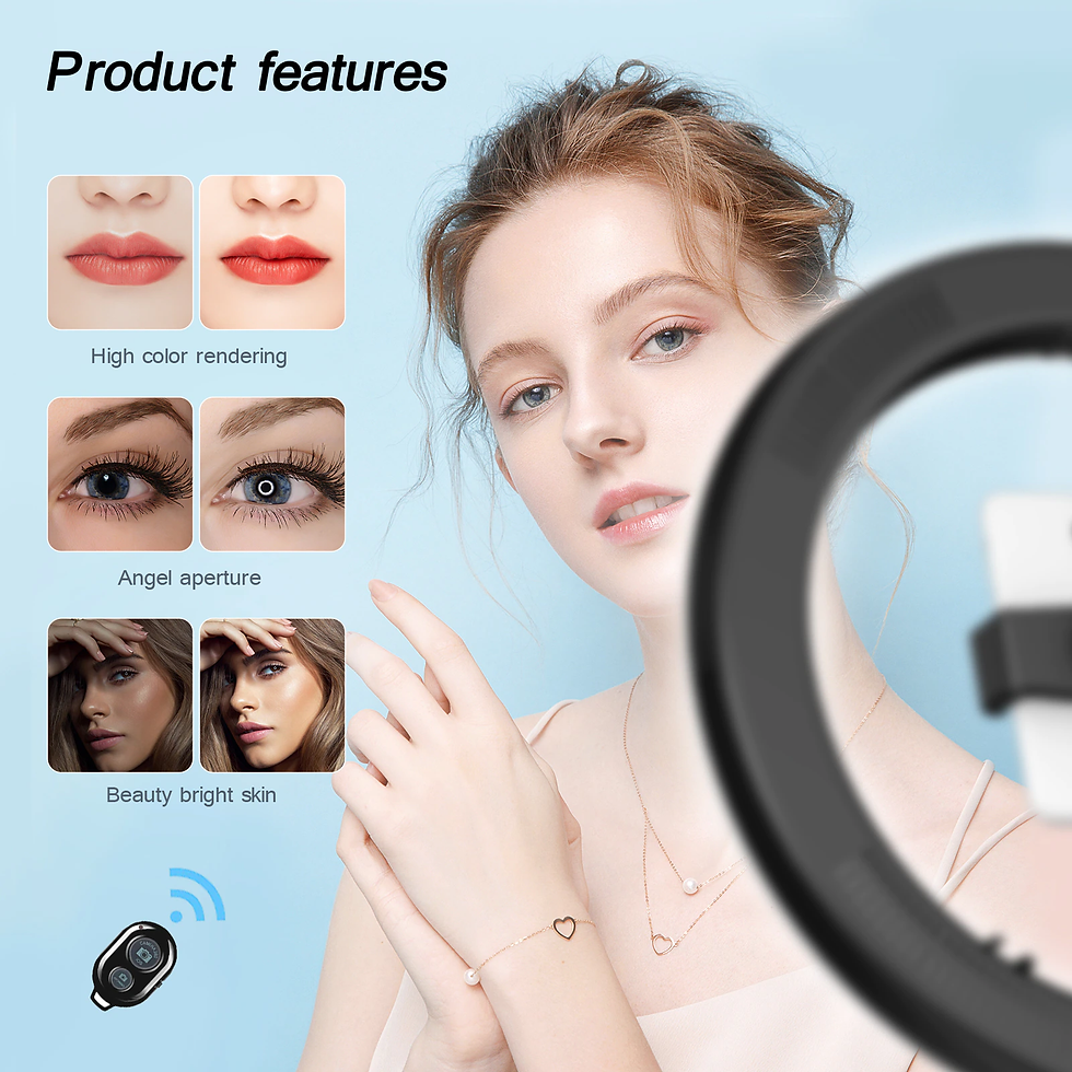 Miniature : Anillo de luz Led con trípode para fotografía